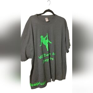 Sz 3x will dance for jeep parts tshirt